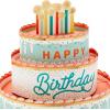 Hallmark Paper Wonder Pop Up Birthday Card (Someone to Celebrate)(Lots of Love  Birthday Cake)