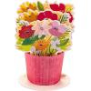 Hallmark Paper Wonder Pop Up Card for Birthday, Thinking of You, Congrats, or Any Occasion (Flowers and Butterflies)(Pop Up  Displayable Bouquet)