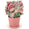 Hallmark Paper Wonder Pop Up Valentines Day Card, Displayable Bouquet (Happy Heart)(Happy Heart  Pop Up Bouquet)
