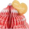 Hallmark Paper Wonder Pop Up Valentines Day Card (Honeycomb Hedgehog)(Honeycomb Cupcake)