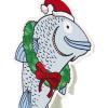 Hallmark Paper Wonder Shoebox Funny Pop Up Christmas Card (Christmas Cod Fish)(Christmas Cod  Funny Pop Up Card)