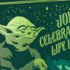 Hallmark Paper Wonder Star Wars Pop Up Birthday Card with Music (Out of this Galaxy, Plays Star Wars Theme), May the 4th(Yoda)