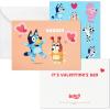 Hallmark Paw Patrol Valentines Day Cards and Stickers for Kids School (24 Classroom Valentines with Envelopes)(Bluey Valentines with Stickers)