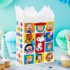 Hallmark Peanuts 13″ Large Gift Bag with Tissue Paper (Rainbow Snoopy, Charlie Brown, Linus, Lucy) for Birthdays, Christmas, Fans(Peanuts Gang)
