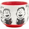 Hallmark Peanuts Black and Red Ceramic Mug, 25 oz (Christmas Carols) Gift for Fans, Collectors