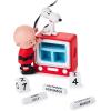Hallmark Peanuts Charlie Brown and Snoopy Perpetual Calendar (Retro TV Set Antenna) Gift for Grads, Coworker, Fans