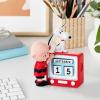 Hallmark Peanuts Charlie Brown and Snoopy Perpetual Calendar (Retro TV Set Antenna) Gift for Grads, Coworker, Fans