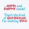 Hallmark Peanuts Christmas Card (Snoopy Ice Skating)(Snoopy Ice Skating)
