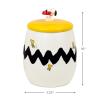 Hallmark Peanuts Cookie Jar With Sound, 10″ (Snoopy and Woodstock) Gift for Fans and Collectors