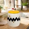 Hallmark Peanuts Cookie Jar With Sound, 10″ (Snoopy and Woodstock) Gift for Fans and Collectors