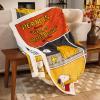 Hallmark Peanuts Fall Throw Blanket (Snoopy and Woodstock Comic Strip), 50×60(Halloween Blanket)
