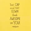 Hallmark Peanuts Graduation Card with Sound (Snoopy, Cap and Gown) for High School, Kindergarten, Middle School, College and College Graduates(Snoopy  Cap and Gown)