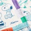 Hallmark Peanuts Plush Throw Blanket (75th Anniversary Through The Years), 60×52