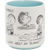 Hallmark Peanuts Sculpted Mug, 14.5 oz (Snoopy Doghouse) Gift for Mom, Dad, Fans(75th Anniversary Linus Mug)