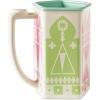 Hallmark Peanuts Sculpted Mug, 14.5 oz (Snoopy Doghouse) Gift for Mom, Dad, Fans(It’s a Small World Mug)