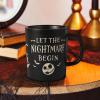 Hallmark Peanuts Sculpted Mug, 14.5 oz (Snoopy Doghouse) Gift for Mom, Dad, Fans(Let the Nightmare Begin)