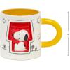 Hallmark Peanuts Sculpted Mug, 14.5 oz (Snoopy Doghouse) Gift for Mom, Dad, Fans(Peanuts Sculpted Mug)
