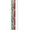 Hallmark Peanuts Wrapping Paper Rolls for Birthdays, Easter, Christmas (Set of 3 Rolls: 60 Sq. Ft. Total) Snoopy, Charlie Brown, Woodstock, Green, Blue, Red(Christmas Wrapping Paper)