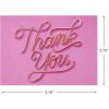 Hallmark Pink Thank You Notes (40 Blank Cards with Envelopes) for Bridal Showers, Birthdays, Graduations