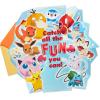Hallmark Pokémon Birthday Card (Wild Pikachu)(Pikachu  Squirtle  Charmander  Bulbasaur)