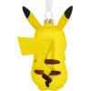 Hallmark Pokémon Poké Ball Christmas Ornament, Blown Glass(Pikachu)