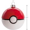 Hallmark Pokémon Poké Ball Christmas Ornament, Blown Glass(Poké Ball)