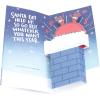Hallmark Pop Up Funny Christmas Gift Card Holder or Money Holder Card (Naughty List) (5XXH2003)(Cursing Santa)