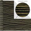 Hallmark Premium Wrapping Paper Roll Bundle with Cut Lines on Reverse (3 Rolls: 85 sq. ft. ttl. Marble, Black, Antiqued Gold) for Valentines Day, Graduations, Birthdays, Weddings, and Bridal Showers(Black and Gold)