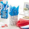 Hallmark Red, White and Blue Bulk Tissue Paper for Gift Wrapping (120 Sheets) for Gift Bags, Birthdays, Graduations, Fourth of July, Christmas, Hanukkah(Red  White  and Blue)