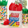 Hallmark Red, White and Blue Bulk Tissue Paper for Gift Wrapping (120 Sheets) for Gift Bags, Birthdays, Graduations, Fourth of July, Christmas, Hanukkah(Red and Green)