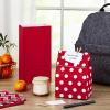 Hallmark Red and White Stripe Party Favor and Wrapped Treat Bags with Gift Tag Stickers (30 Bags, 30 Labels) for Christmas, Valentines Day, Birthdays, May Day, Care Packages and More(Red Chevron  Solid  Polka Dot)