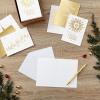 Hallmark Religious Boxed Christmas Card Assortment, Star of Wonder (36 Cards and Envelopes) Pink, Blue, Yellow, Green, Orange(Gold Foil Icons Religious Blank Note Assortment)