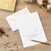 Hallmark Religious Boxed Christmas Card Assortment, Star of Wonder (36 Cards and Envelopes) Pink, Blue, Yellow, Green, Orange(Gold Happy Holidays Cards)