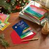 Hallmark Religious Boxed Christmas Card Assortment, Star of Wonder (36 Cards and Envelopes) Pink, Blue, Yellow, Green, Orange(Religious Star of Wonder Card Assortment)