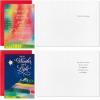 Hallmark Religious Boxed Christmas Card Assortment, Star of Wonder (36 Cards and Envelopes) Pink, Blue, Yellow, Green, Orange(Religious Star of Wonder Card Assortment)