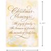 Hallmark Religious Boxed Christmas Cards, Christmas Blessings (16 Cards and 17 Envelopes)(Christmas Blessings  Holiday Cards)