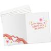 Hallmark Retro Thank You Card Assortment (24 Blank Cards with Envelopes) Orange, Yellow, Green, Pink(Heart Hands)