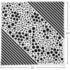 Hallmark Reusable Fabric Gift Wrap (1 Sheet: 26″ x 26″, Black and White Dots and Stripes) for Birthdays, Mother’s Day, Weddings, Engagements, Graduations and More(Natural White with Black Polka Dots and Stripes)