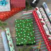Hallmark Reversible Christmas Wrapping Paper Rolls for Kids (6 Rolls: 150 Sq. Ft. Total) Cookies, Donuts, Mittens, Penguins, Dinosaurs(Reversible Christmas)