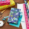 Hallmark Reversible Kids Birthday Wrapping Paper, Monsters and Unicorns (Pack of 3, 120 sq. ft. ttl.)(Rainbows  Dinosaurs  “Happy Birthday”)