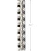 Hallmark Reversible Wrapping Paper Bundle with Ribbon & Gift Tag Stickers – Black, Gold Stripes, Plaid (3 Pack, 120 sq. ft. TTL, 30 Yds. Mini Ribbon, 36 Labels) for Graduations, Weddings, Christmas(White  Black  Gold  Gray)