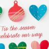 Hallmark Romantic Christmas Card for Husband, Wife, Boyfriend, Girlfriend (Celebrate Our Way)(Celebrate Our Way Hearts)