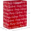 Hallmark Rustic Bag Assortment (8 Bags: 4 Medium 9″, 4 Large 13″) Snowy Red Barn, Red Truck, Plaid, Painted Wood Sign(1 Count (Pack of 4))