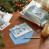 Hallmark Rustic Woodland Boxed Christmas Card Assortment (24 Cards and Envelopes) Moose, Deer, Raccoons, Snowmen, Geese, Foxes(Rustic Nature Holiday Scenes Card Assortment)