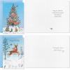 Hallmark Rustic Woodland Boxed Christmas Card Assortment (24 Cards and Envelopes) Moose, Deer, Raccoons, Snowmen, Geese, Foxes(Rustic Nature Holiday Scenes Card Assortment)