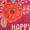 Hallmark Schitt’s Creek Pack of 4 Valentines Day Cards (Bunch of Roses)(Floral Galentine’s Day  2 Cards with Envelopes)