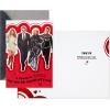 Hallmark Schitt’s Creek Pack of 4 Valentines Day Cards (Bunch of Roses)(Schitt’s Creek  4 Cards with Envelopes)