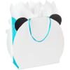 Hallmark Sesame Street 13″ Large Gift Bag with Tissue Paper (Big Bird, Elmo, Grover, Cookie Monster) for Birthdays, Christmas, Back to School(Panda in Sunglasses)