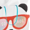Hallmark Sesame Street 13″ Large Gift Bag with Tissue Paper (Big Bird, Elmo, Grover, Cookie Monster) for Birthdays, Christmas, Back to School(Panda in Sunglasses)