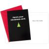 Hallmark Shoebox Funny Boxed Christmas Cards Assortment, Festive Cartoons (4 Designs, 24 Cards with Envelopes)(Funny and Basic  Humor Card Assortment)